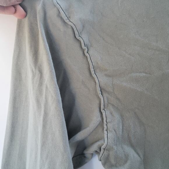 We the Free Free People Oversized Pocket Long Sleeve Tee XL Boho Indie - Picture 8 of 8